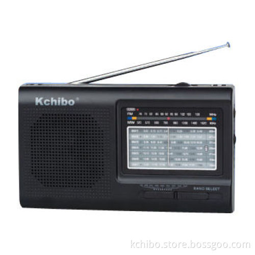 FM TV1/MW/SW1-7 9-Band World Receiver with High Sensitivity